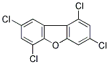 1,3,6,8-TETRACHLORODIBENZOFURAN Struktur