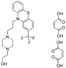 FLUPHENAZINE DIMALEATE SALT Struktur