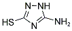 5-AMINO-1,2,4-TRIAZOLE-3-THIOALCOHOL Struktur