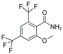 2,4-BIS(TRIFLUOROMETHYL)-6-METHOXYBENZAMIDE Struktur