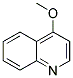 4-METHOXYQUINOLINE Struktur