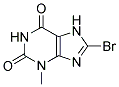 8-BROMO-3-METHYL-3,7-DIHYDRO-PURINE-2,6-DIONE Struktur