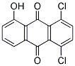 1,4 DICHLORO-5-HYDROXYANTHRAQUINONE Struktur