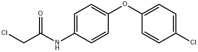 2-CHLORO-N-[4-(4-CHLOROPHENOXY)PHENYL]ACETAMIDE Struktur