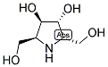 (2S,5S)-BISHYDROXYMETHYL-(3R,4R)-BISHYDROXYPYRROLIDINE Struktur