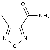 1,2,5-OXADIAZOLE-3-CARBOXAMIDE, 4-METHYL- Struktur