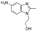 2-(5-AMINO-2-METHYL-BENZOIMIDAZOL-1-YL)-ETHANOL Struktur