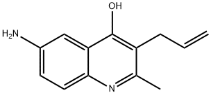 3-ALLYL-6-AMINO-2-METHYL-QUINOLIN-4-OL Struktur