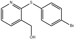 (2-[(4-BROMOPHENYL)SULFANYL]-3-PYRIDINYL)METHANOL Struktur