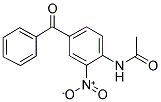 4-BENZOYL-2-NITROACETANILIDE Struktur