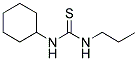 N-CYCLOHEXYL-N'-PROPYLTHIOUREA Struktur