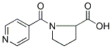 1-ISONICOTINOYLPYRROLIDINE-2-CARBOXYLIC ACID Struktur