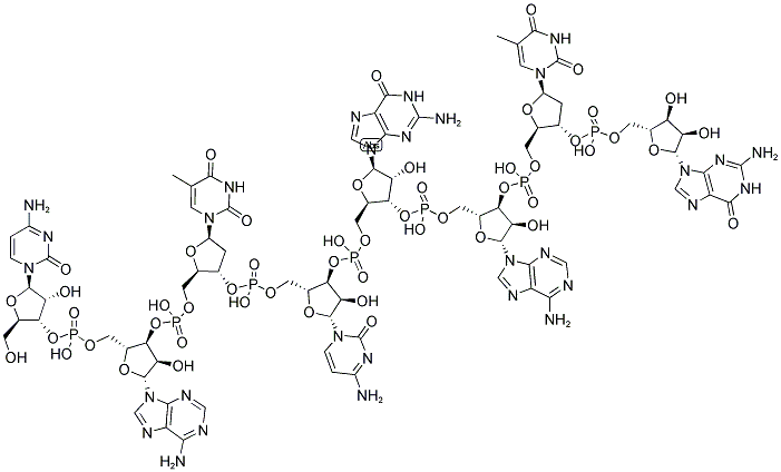 CATCGATG, 5'-NON-PHOSPHORYLATED Struktur