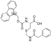 FMOC-L-CYSTEINE(PHACM) Struktur