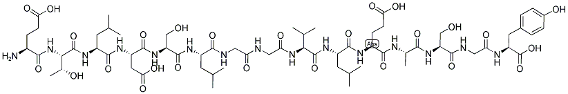 LEPTIN (126-140) (HUMAN) Struktur