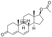 6-DEHYDROTESTOSTERONE ACETATE Struktur