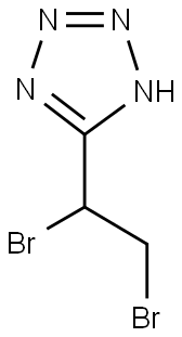5-(1,2-DIBROMO-ETHYL)-1H-TETRAZOLE Struktur