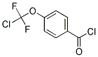 4-(DIFLUOROCHLOROMETHOXY)BENZOYL CHLORIDE Struktur