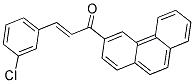 3-(3-CHLOROPHENYL)-1-(3-PHENANTHRYL)PROP-2-EN-1-ONE Struktur