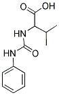 2-[(ANILINOCARBONYL)AMINO]-3-METHYLBUTANOIC ACID Struktur