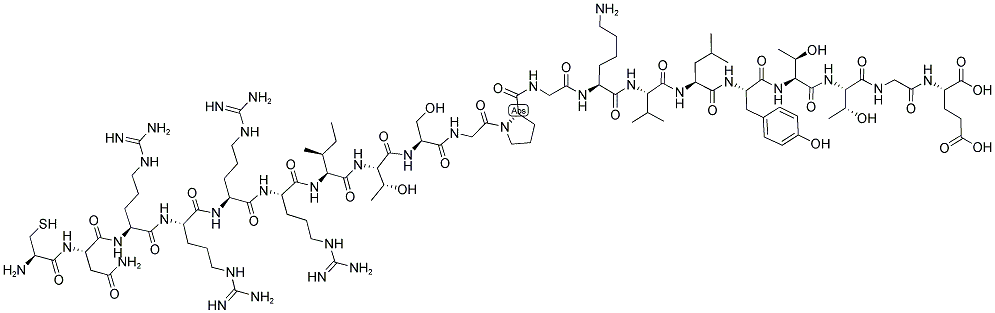 CYS-ASN-ARG-ARG-ARG-ARG-ILE-THR-SER-GLY-PRO-GLY-LYS-VAL-LEU-TYR-THR-THR-GLY-GLU Struktur