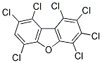 1,2,3,4,6,8,9-HEPTACHLORODIBENZOFURAN Struktur