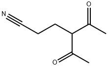 4-ACETYL-5-OXO-HEXANENITRILE Struktur