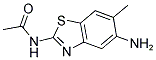 N-(5-AMINO-6-METHYL-BENZOTHIAZOL-2-YL)-ACETAMIDE Struktur