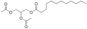 DIACETYLLAUROYL GLYCEROL Struktur