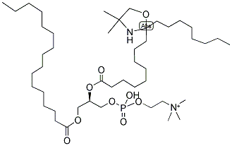 1-PALMITOYL-2-STEAROYL-(10-DOXYL)-SN-GLYCERO-3-PHOSPHOCHOLINE Struktur