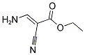 ETHYL 3-AMINO-2-CYANO 2-PROPENOATE Struktur