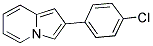 2-(4-CHLORO-PHENYL)-INDOLIZINE Struktur