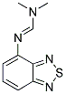 N'-(2,1,3-BENZOTHIADIAZOL-4-YL)-N,N-DIMETHYLIMIDOFORMAMIDE Struktur