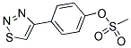 4-(1,2,3-THIADIAZOL-4-YL)PHENYL METHANESULFONATE Struktur