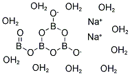 SODIUM TETRABORATE, HYDROUS Struktur