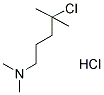 N-(4-CHLORO-4-METHYLPENTYL)-N,N-DIMETHYLAMINE HYDROCHLORIDE Struktur