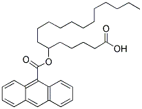 6-(9-ANTHROYLOXY)STEARIC ACID Struktur