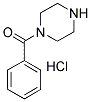 1-BENZOYLPIPERAZINE HYDROCHLORIDE Struktur