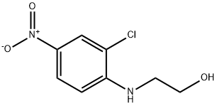 2-[(2-CHLORO-4-NITROPHENYL)AMINO]ETHANOL Struktur