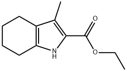 ETHYL 3-METHYL-4,5,6,7-TETRAHYDRO-1H-INDOLE-2-CARBOXYLATE Struktur