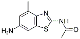 N-(6-AMINO-4-METHYL-BENZOTHIAZOL-2-YL)-ACETAMIDE Struktur