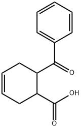 6-BENZOYL-CYCLOHEX-3-ENECARBOXYLIC ACID Struktur