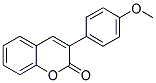 3(4'-METHOXYPHENYL)COUMARIN Struktur