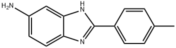 2-P-TOLYL-1H-BENZOIMIDAZOL-5-YLAMINE Struktur