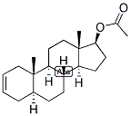 2,(5-ALPHA)-ANDROSTEN-17-BETA-OL ACETATE Struktur