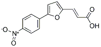 3-[5-(4-NITRO-PHENYL)-FURAN-2-YL]-ACRYLIC ACID Struktur