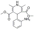 DIMETHYL 1,4-DIHYDRO-2,6-DIMETHYL-4-(2'-AMINOPHENYL)-PYRIDINE-3,5-DICARBOXYLATE Struktur