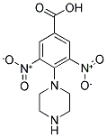 4-(N-PIPERAZINO)-3,5-DINITRO-BENZOIC ACID Struktur