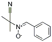 N-(1-CYANO-1-METHYLETHYL)-A-PHENYLNITRONE Struktur