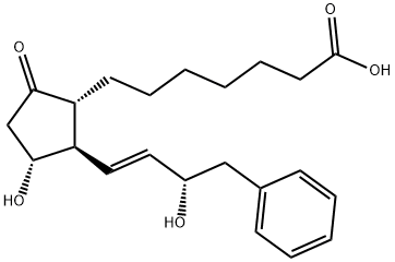 16-PHENYL TETRANOR PROSTAGLANDIN E1 Struktur